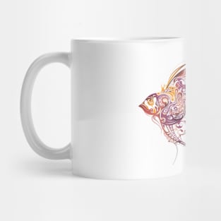 Fish Tribal In Color Mug